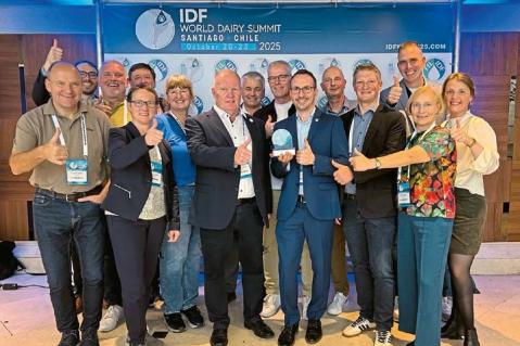 Deutsche Delegation beim Weltmilchgipfel in Chile