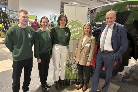 Eindrücke aus dem Young Generation Hub bei der Grünen Woche in Berlin