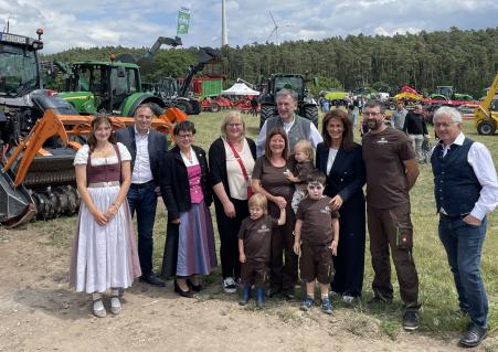 Eröffnungsveranstaltung in Hagenbüchach zum Tag des offenen Hofes